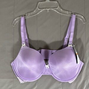 Paramour by Felina Gorgeous Contour Bra | Size 36DD | Light Purple| Style 2554